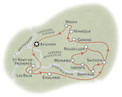 Provence France Map